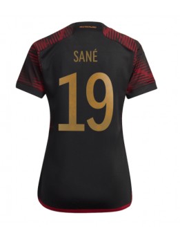 Billige Tyskland Leroy Sane #19 Bortedrakt Dame VM 2022 Kortermet